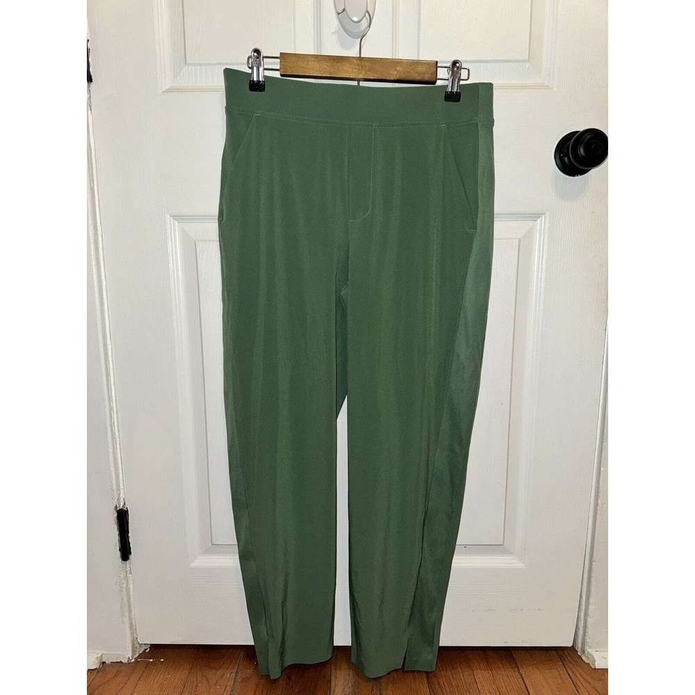 Athleta Brooklyn Ankle Pants Size 10 Vineyard Green Travel Commute